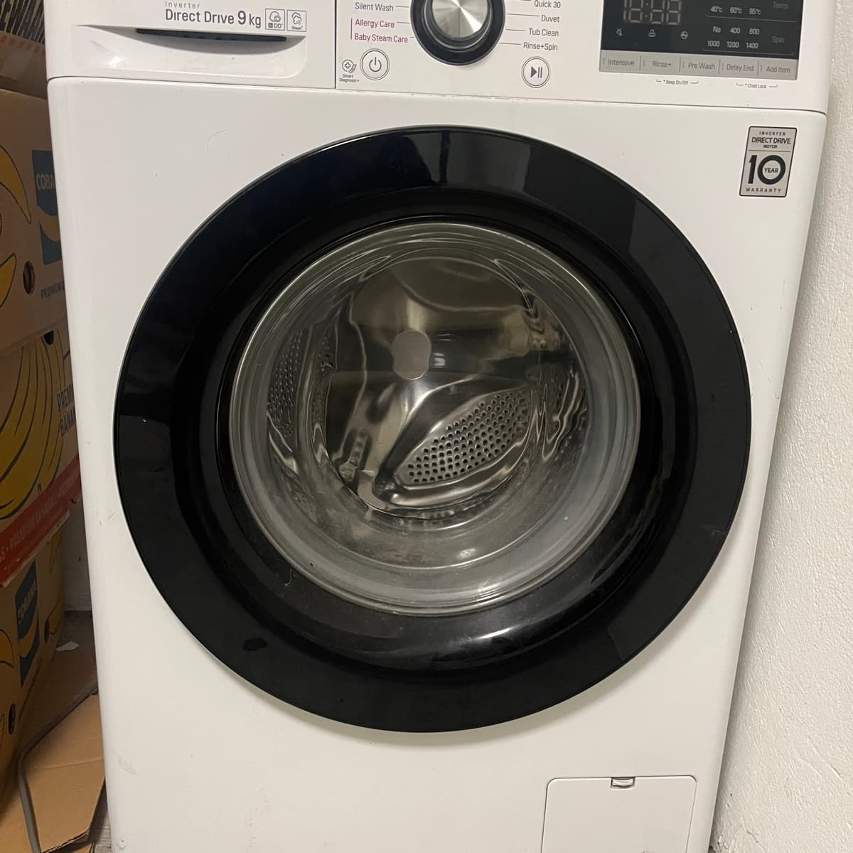 LG Direct Drive þvottavél, 9kg